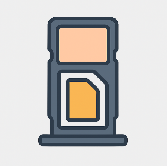 Galaxy Tab S2 9.7   - Lecteur Sim (Pulled) - Noir